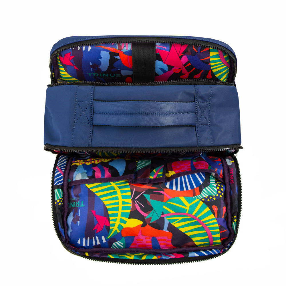 Mochila travel college azul