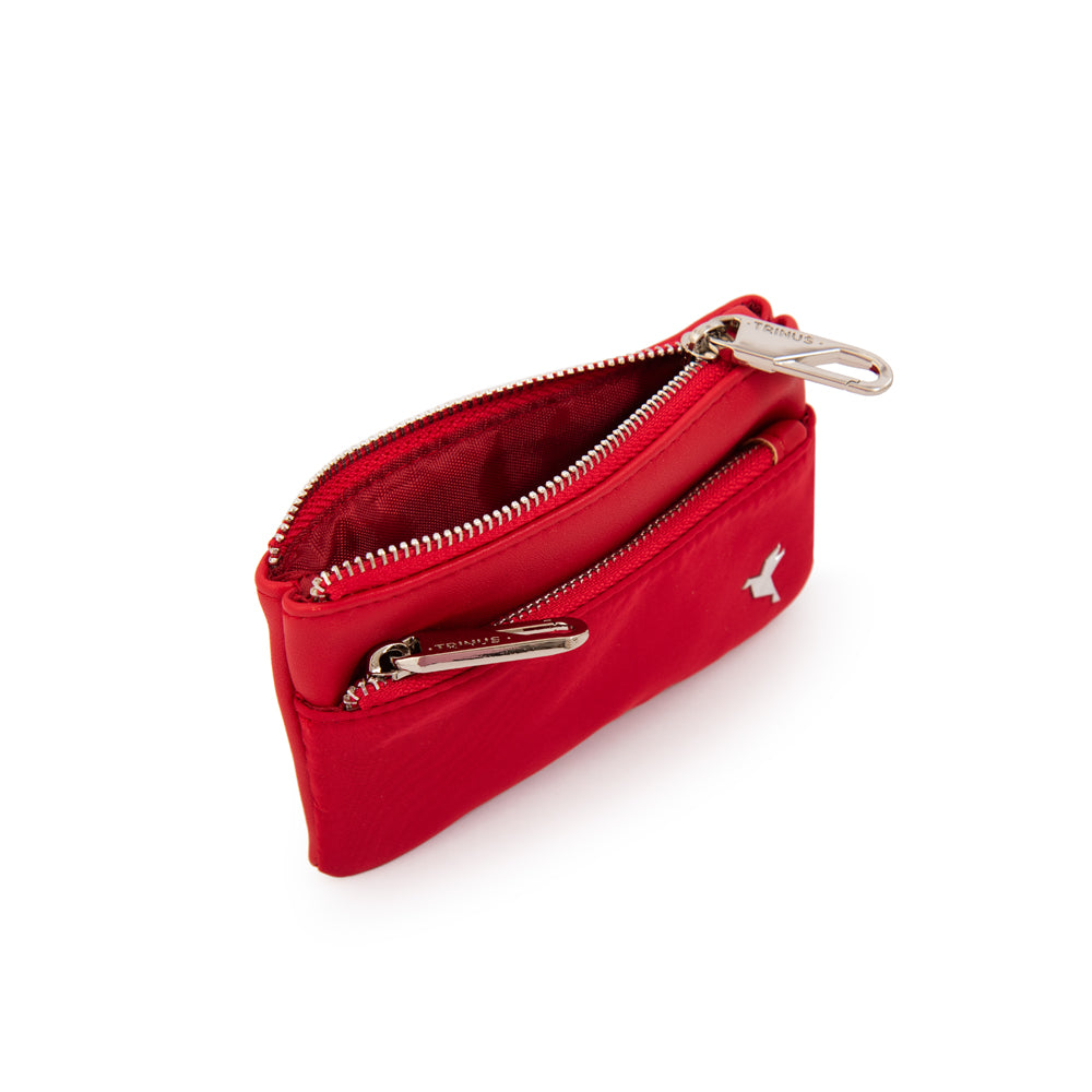 Monedero bellavi pequeña rojo