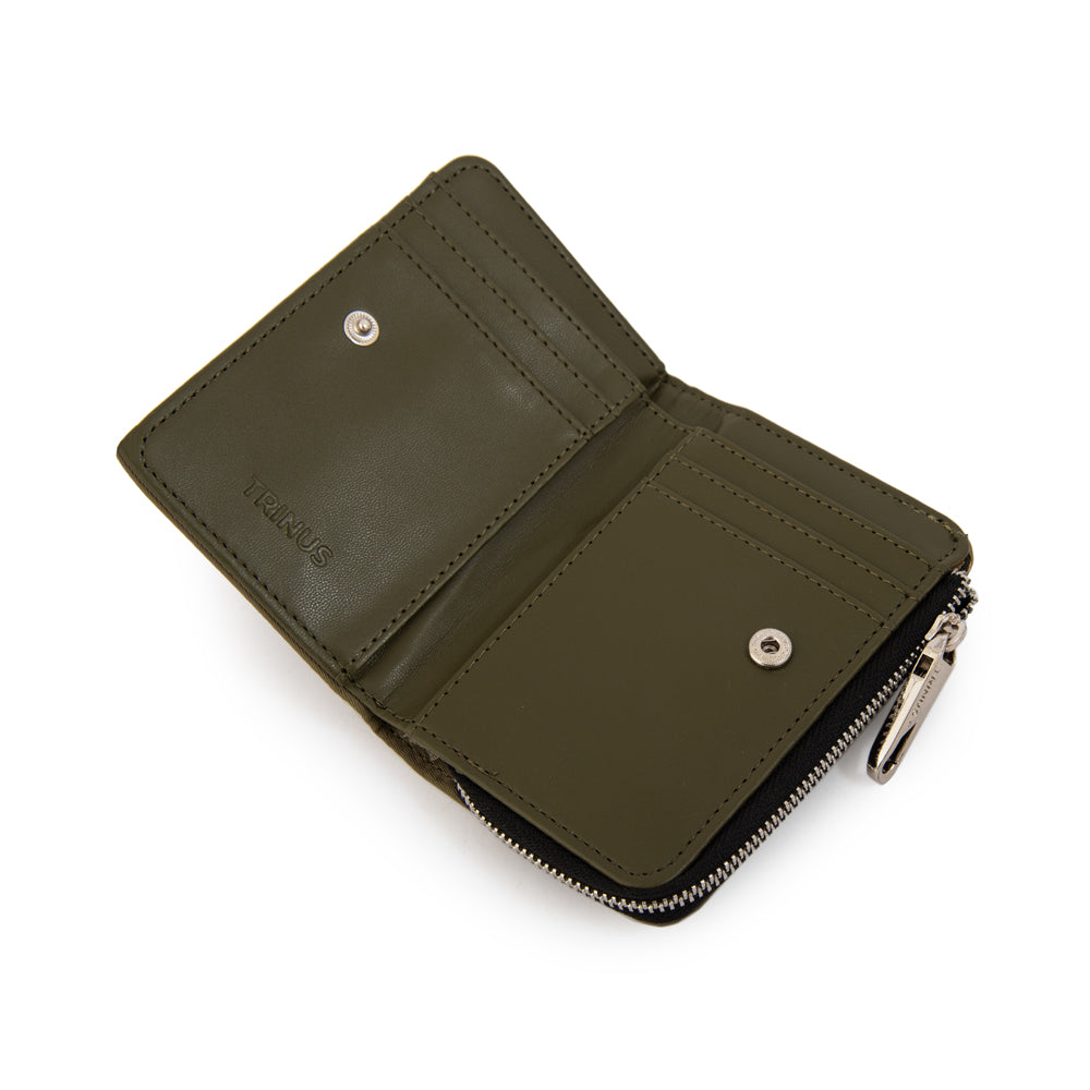 Billetera pequeña lizel verde oliva