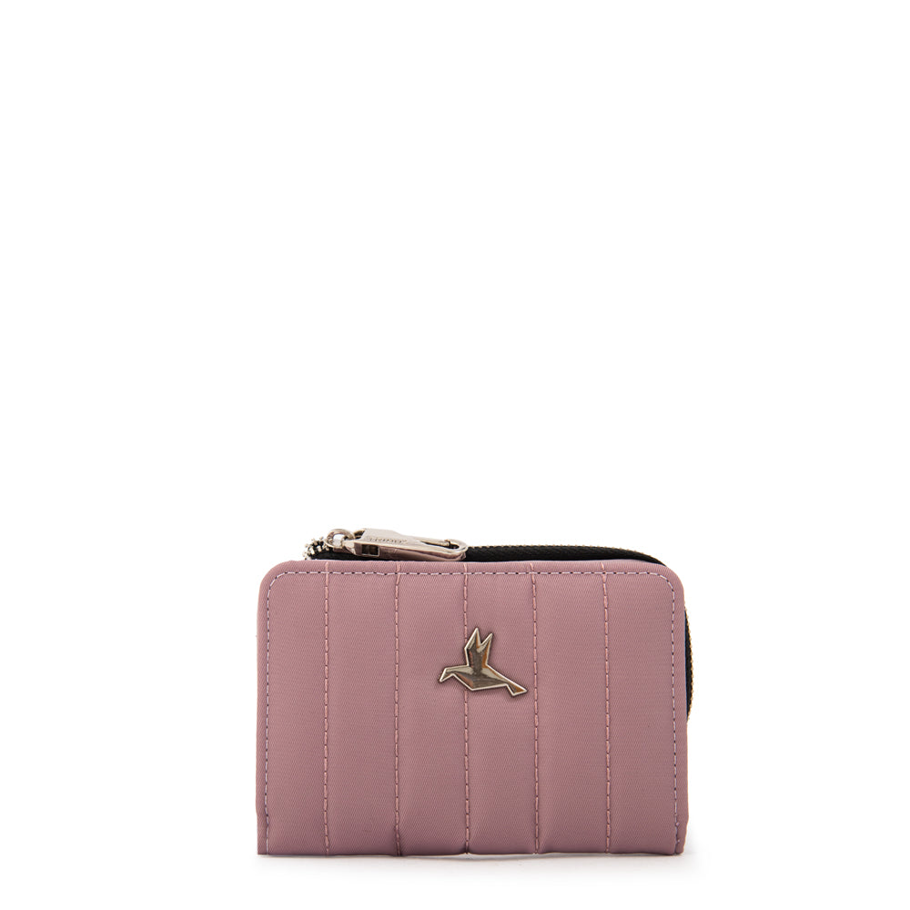 Billetera pequeña lizel rosa viejo