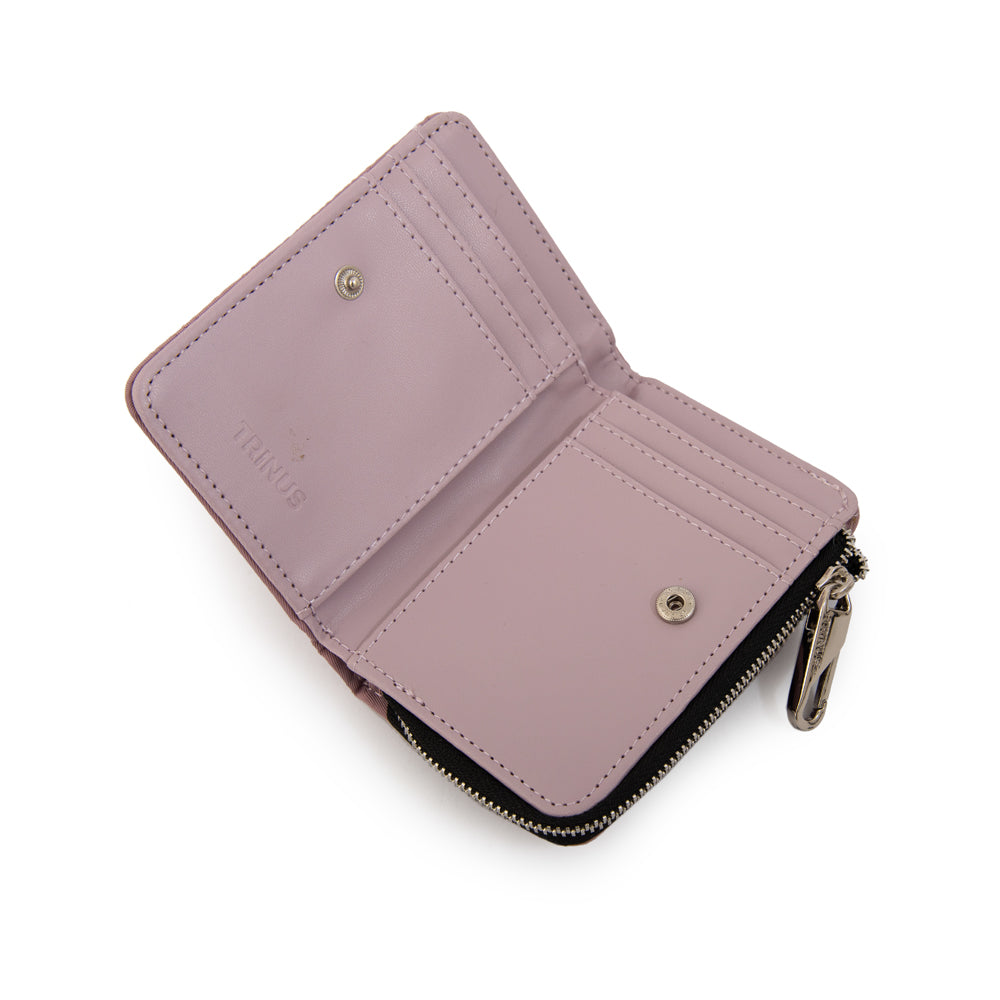 Billetera pequeña lizel rosa viejo