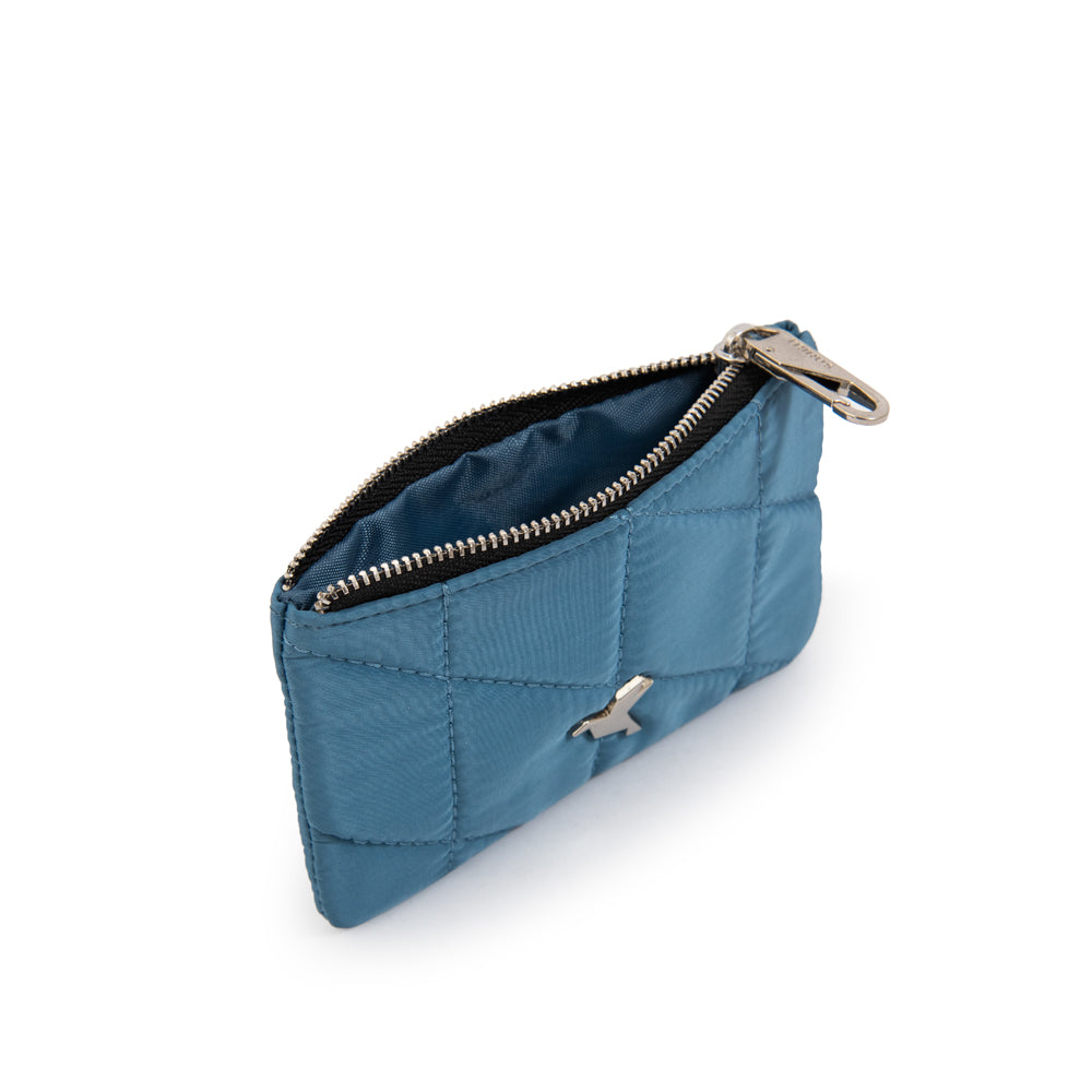 Monedero rectangular catalina pequeña denim