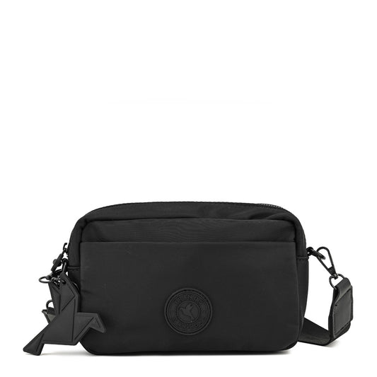 Cartera bandolera brooklyn mediana negro