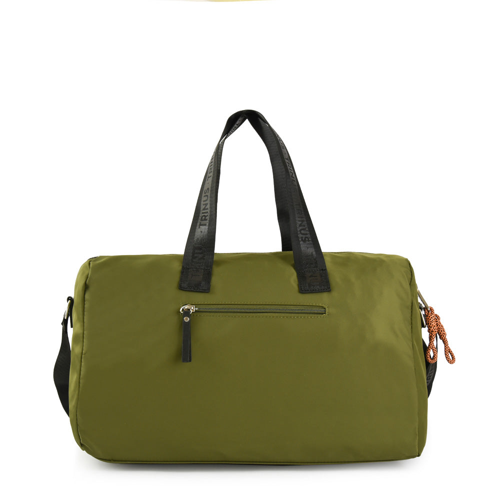 Cartera Dos Asas Grande Sue Verde Oscuro