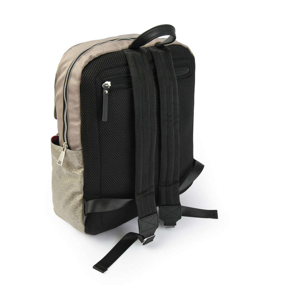 Mochila porta notebook college grande taupe