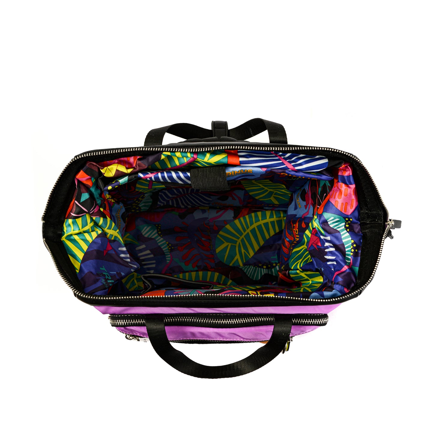 Mochila assane porta notebook grande lila
