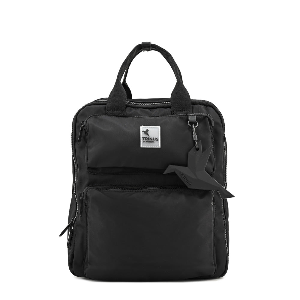 Mochila porta notebook mediana lorenza negro