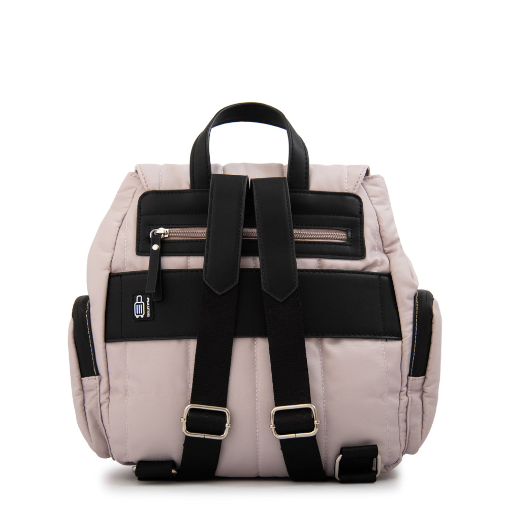 Mochila mediana lizel blanco crudo