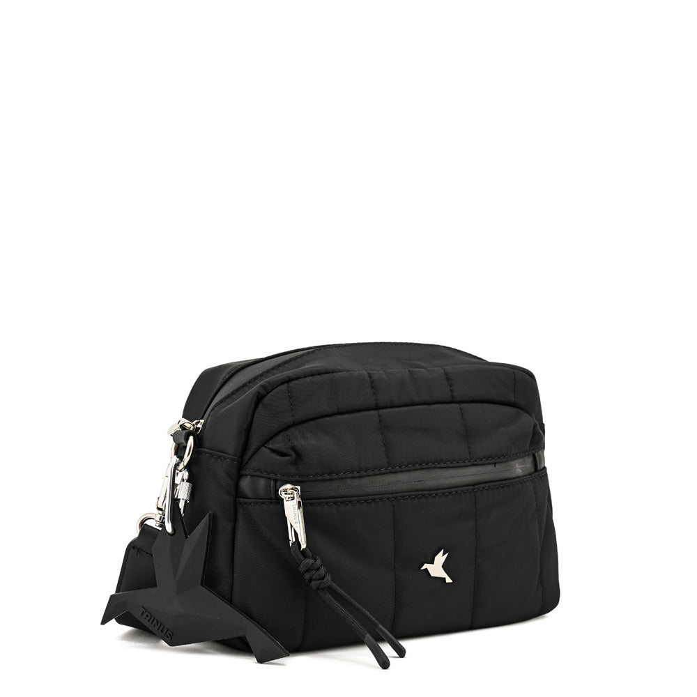 Cartera Bandolera pequeña lizel negro