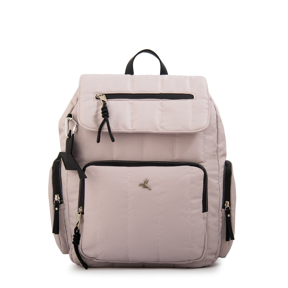 Mochila porta notebook grande lizel blanco crudo