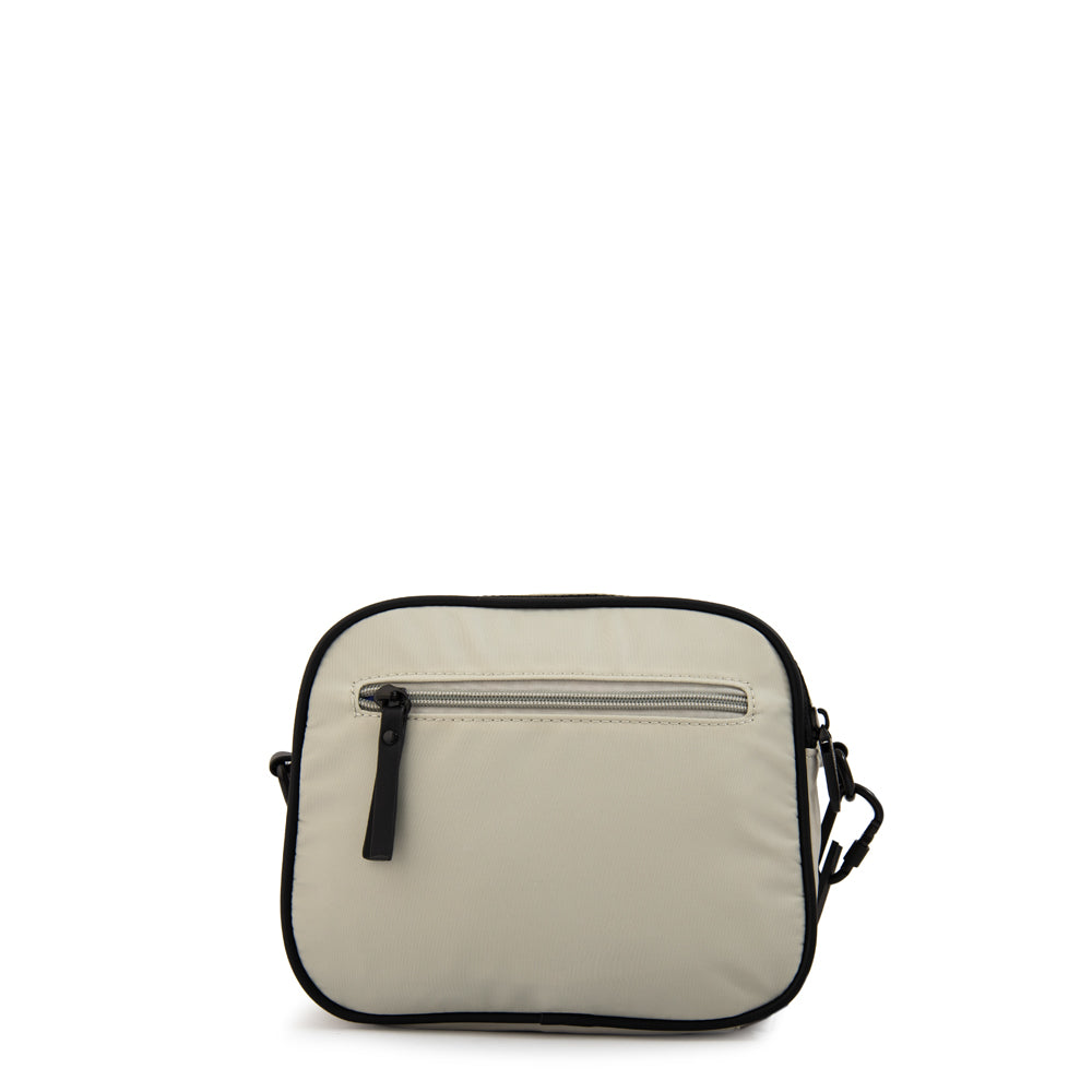Cartera Bandolera mediana carina gris claro