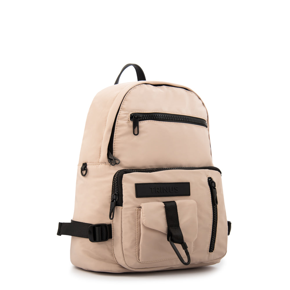 Mochila regina mediana beige