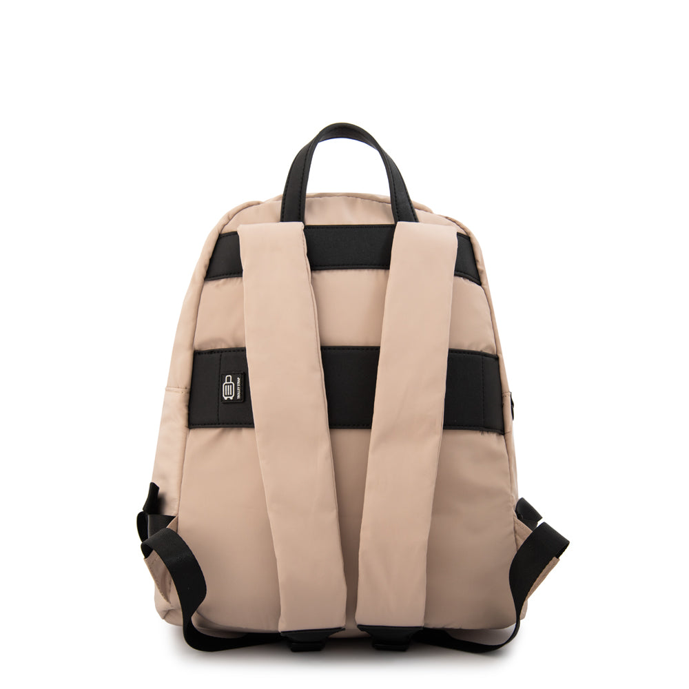 Mochila regina mediana beige