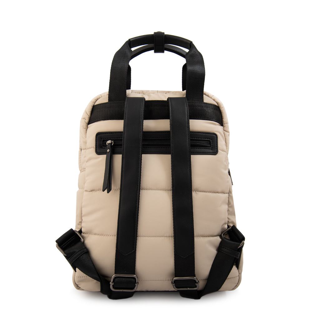 Mochila tiana mediana beige