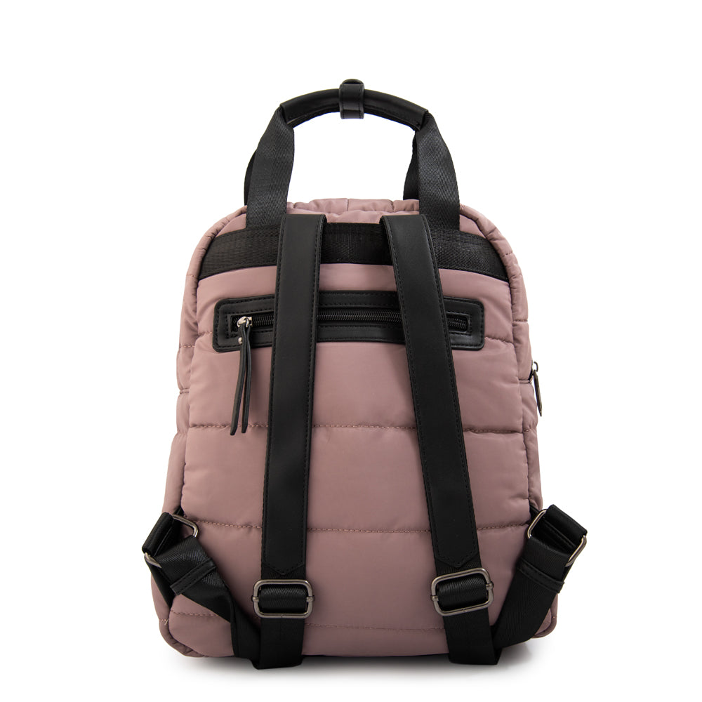 Mochila tiana mediana rosa viejo