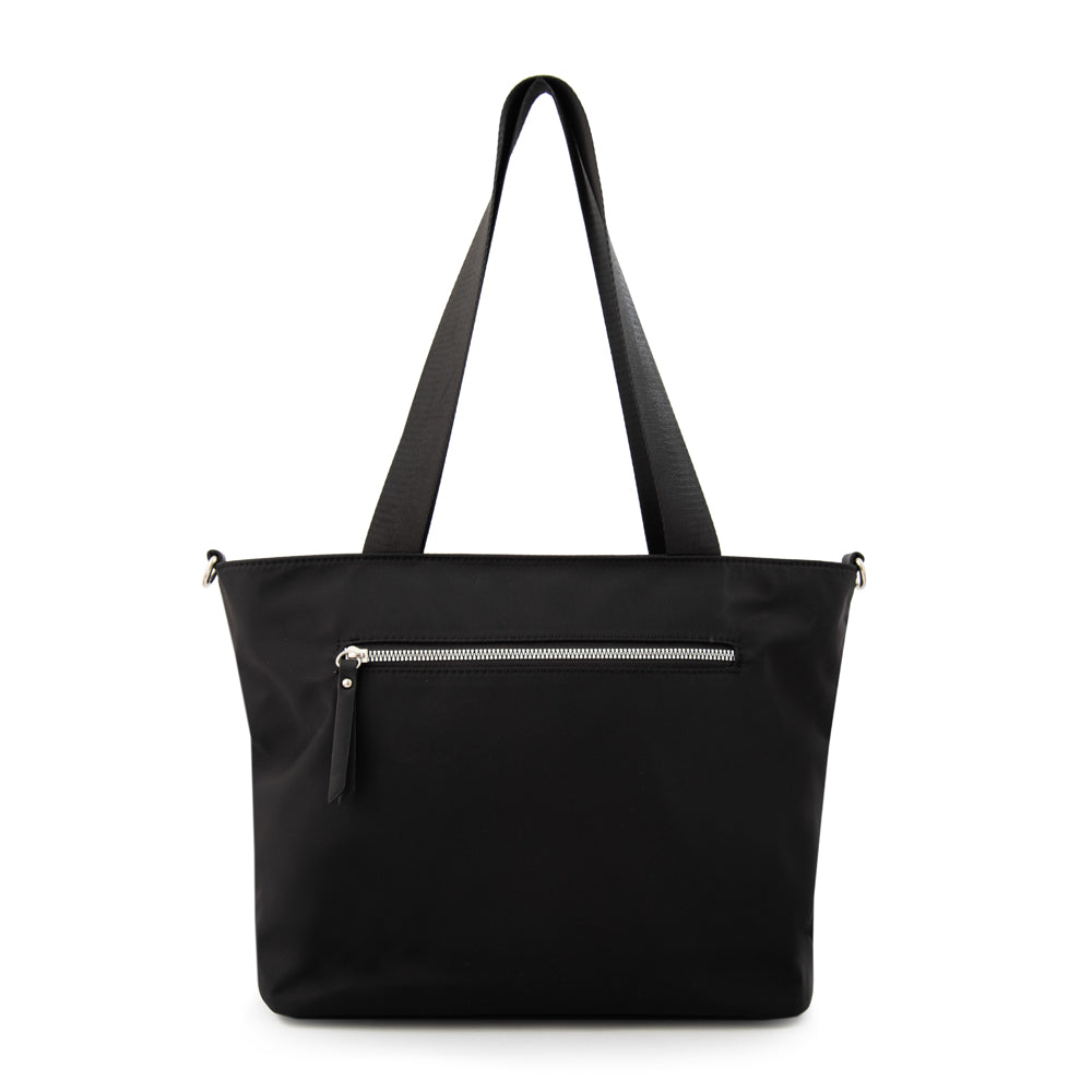 Cartera dos asas college grande negro