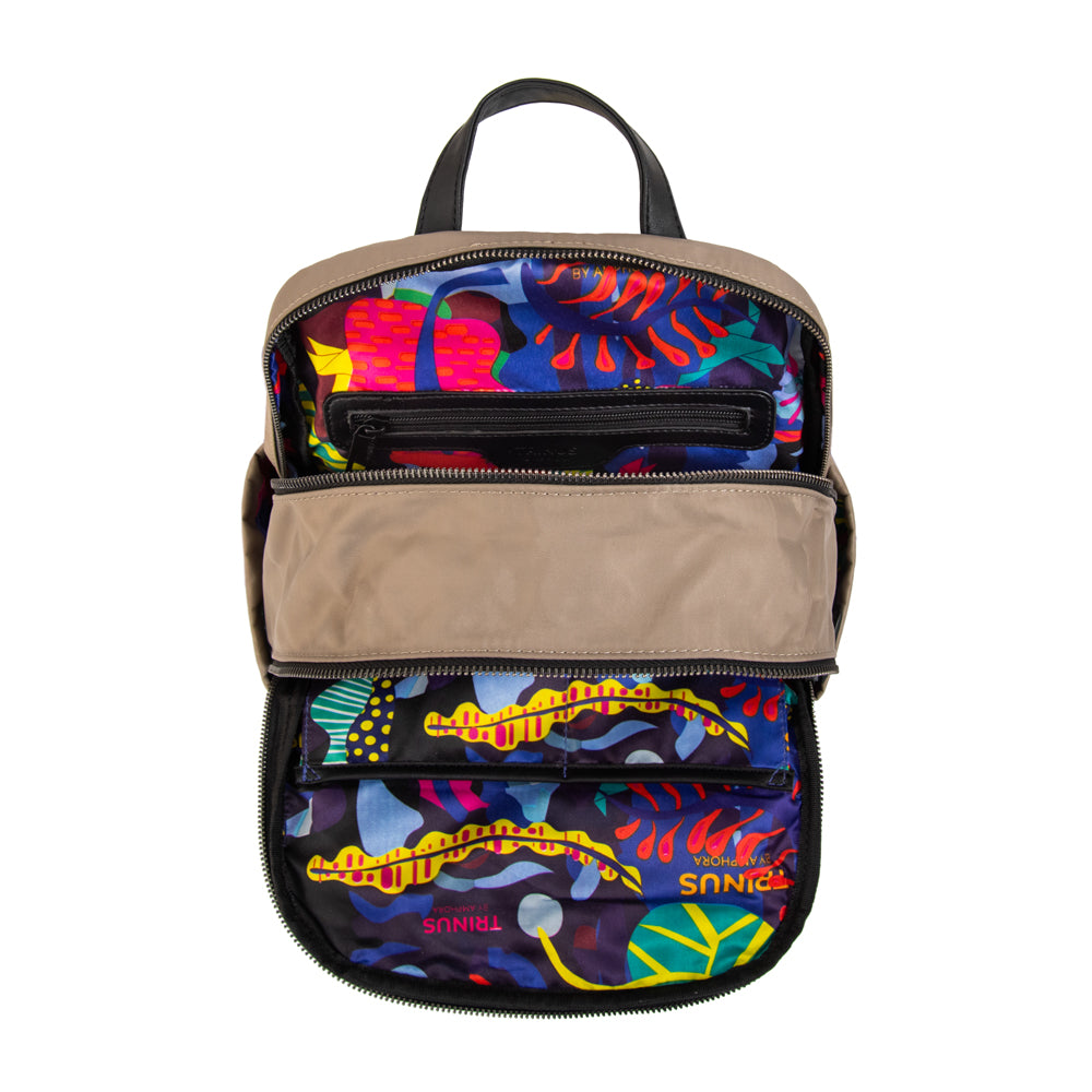 Mochila college taupe