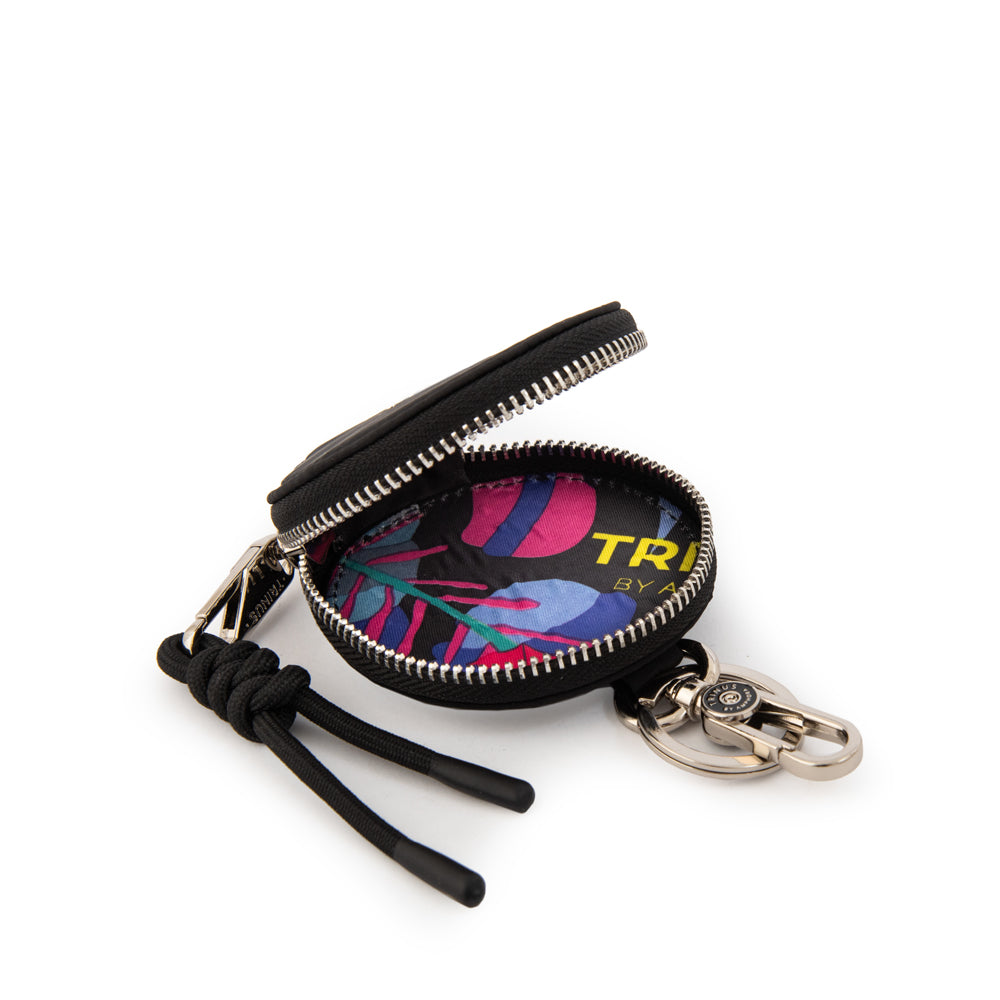 Llavero monedero tiara pequeña negro