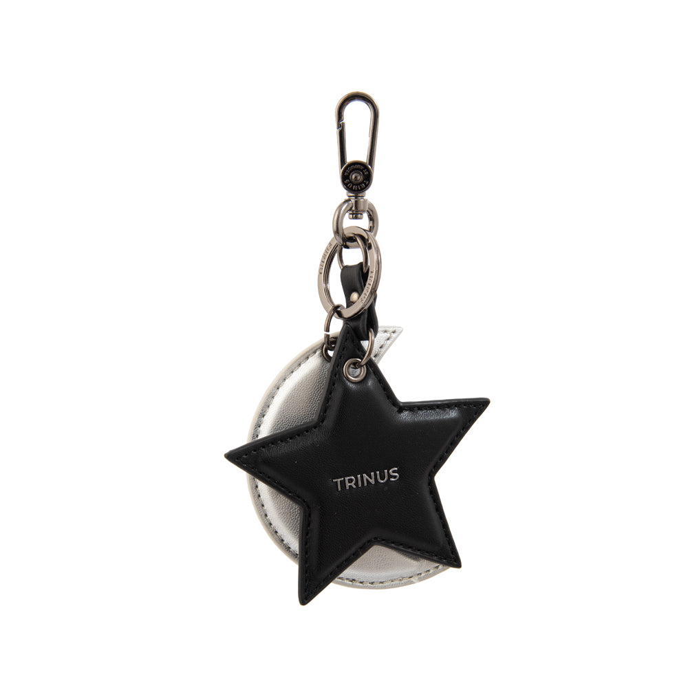 Llavero con colgante elia negro