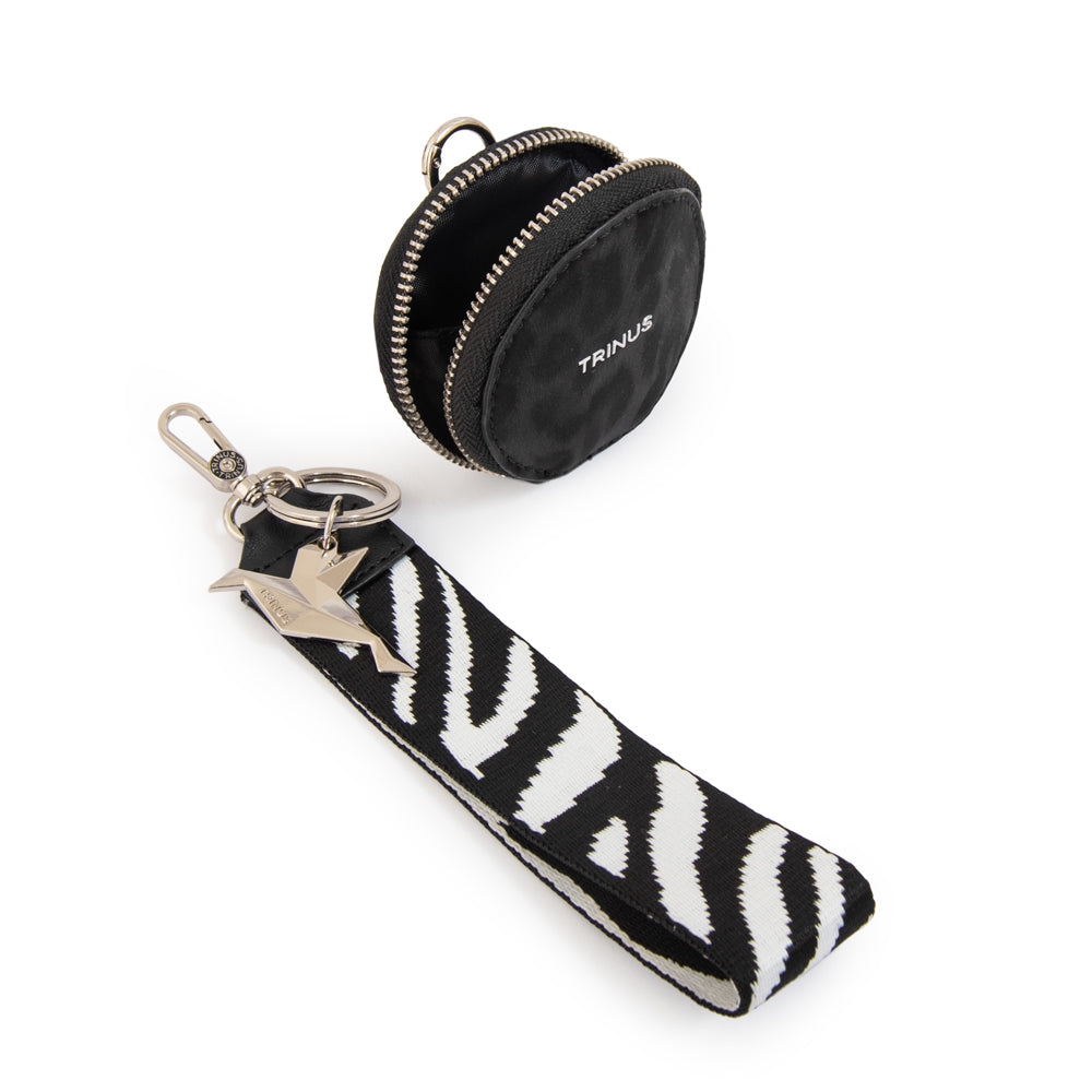 Hanging monedero solara pequeña negro