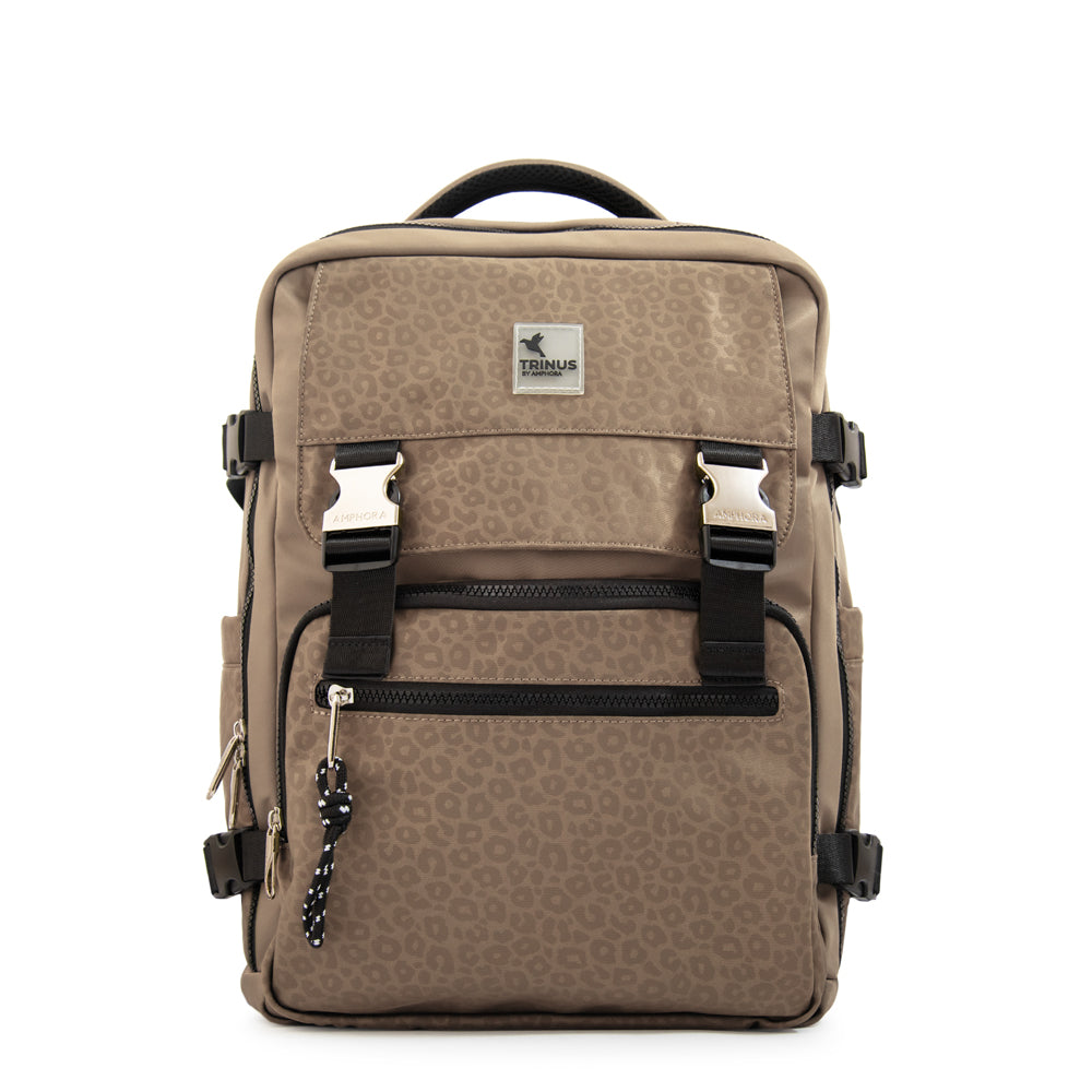 Mochila travel college taupe