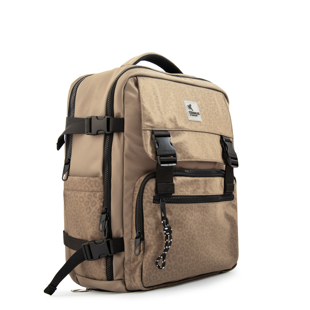 Mochila travel college taupe
