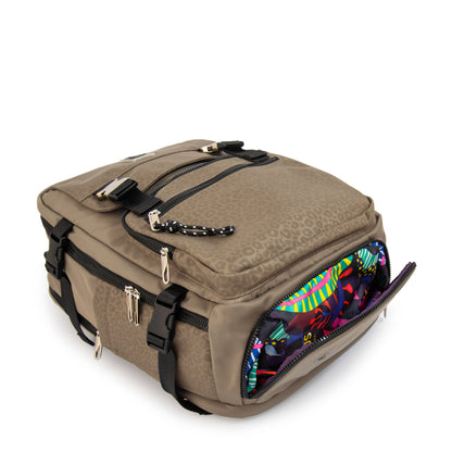 Mochila travel college taupe