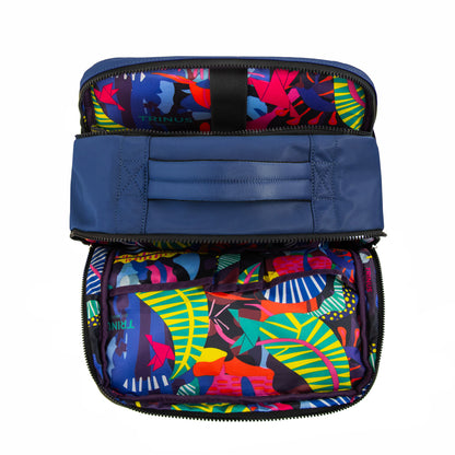 Mochila travel college azul