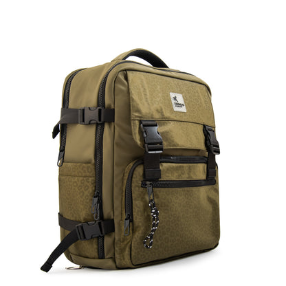 Mochila travel college verde oliva