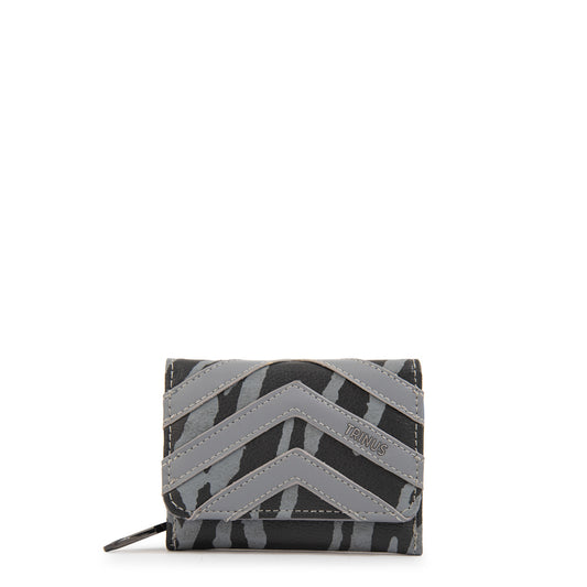 Billetera thian mediana gris