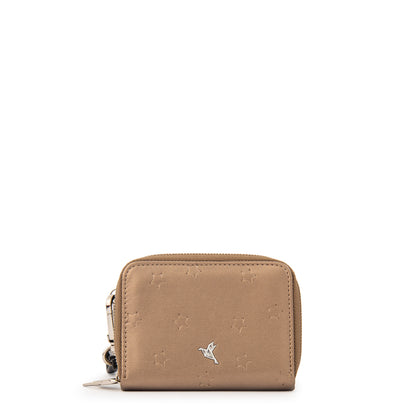 Billetera kael pequeña plateado oscuro