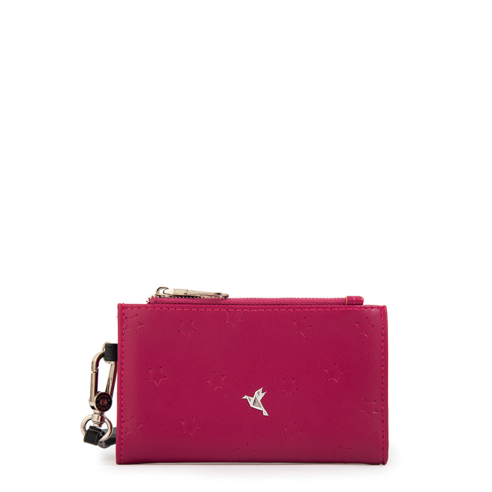 Billetera kael mediana fucsia