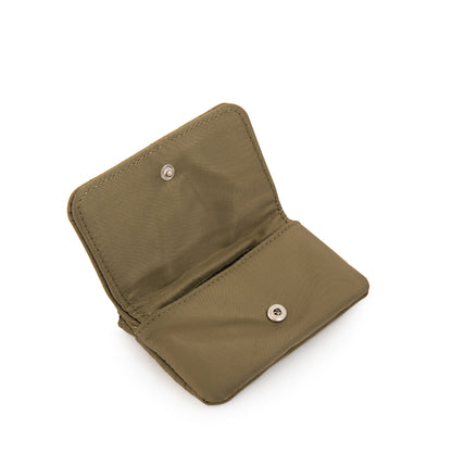Monedero pequeña lizel verde oliva
