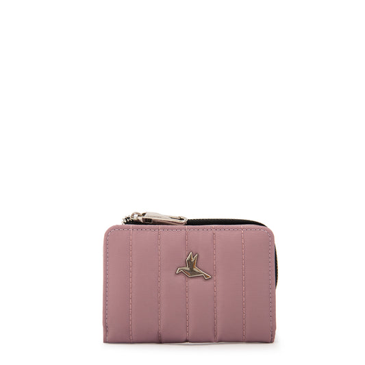 Billetera pequeña lizel rosa viejo