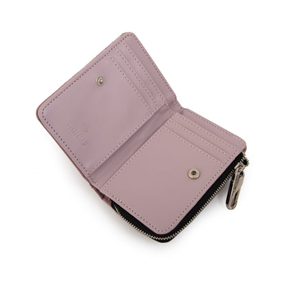 Billetera pequeña lizel rosa viejo