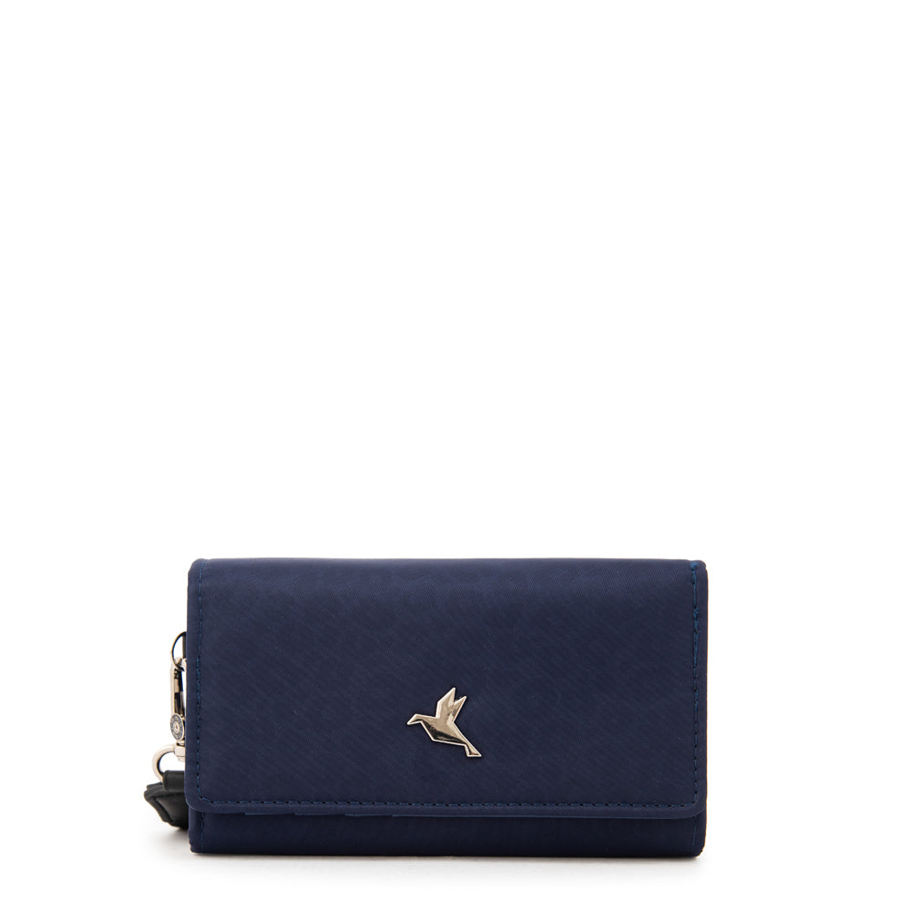 Billetera mediana school denim