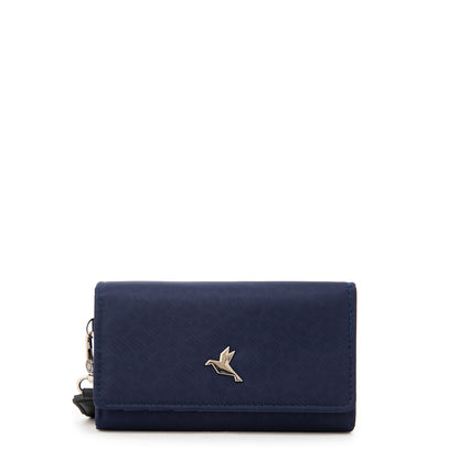 Billetera mediana school denim