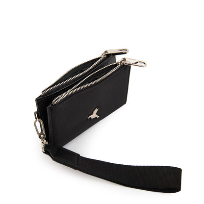 Billetera pequeña school negro