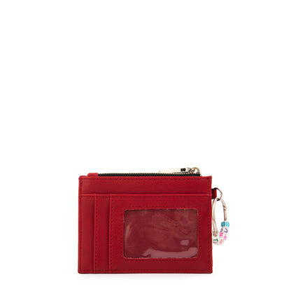 Tarjetero monedero galadri pequeña rojo