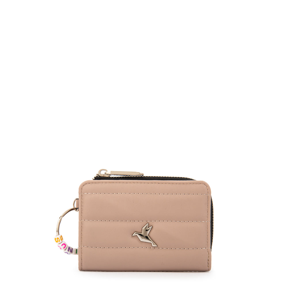 Billetera galadri mediana beige