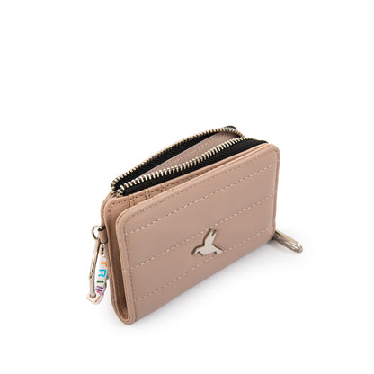 Billetera galadri mediana beige