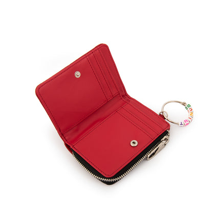 Billetera galadri mediana rojo