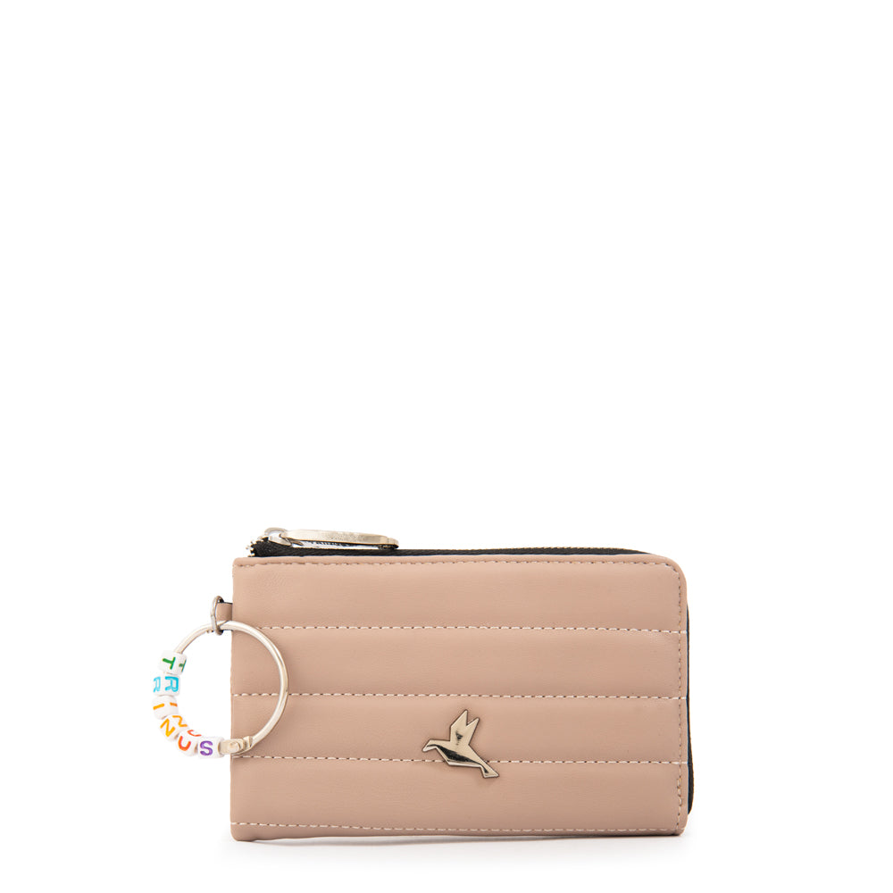 Billetera galadri pequeña beige