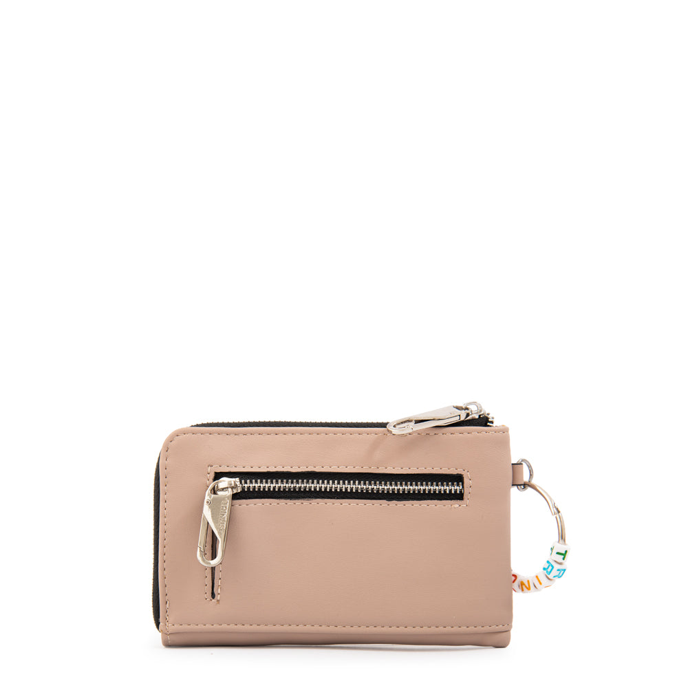 Billetera galadri pequeña beige