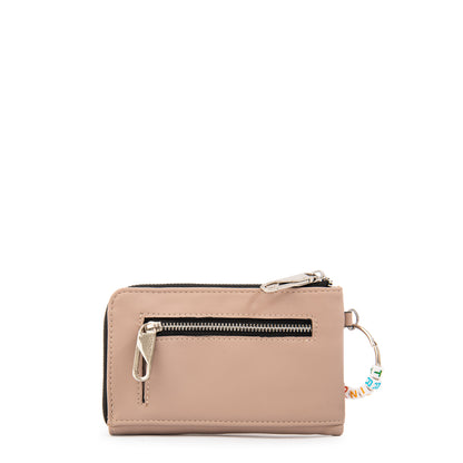 Billetera galadri pequeña beige