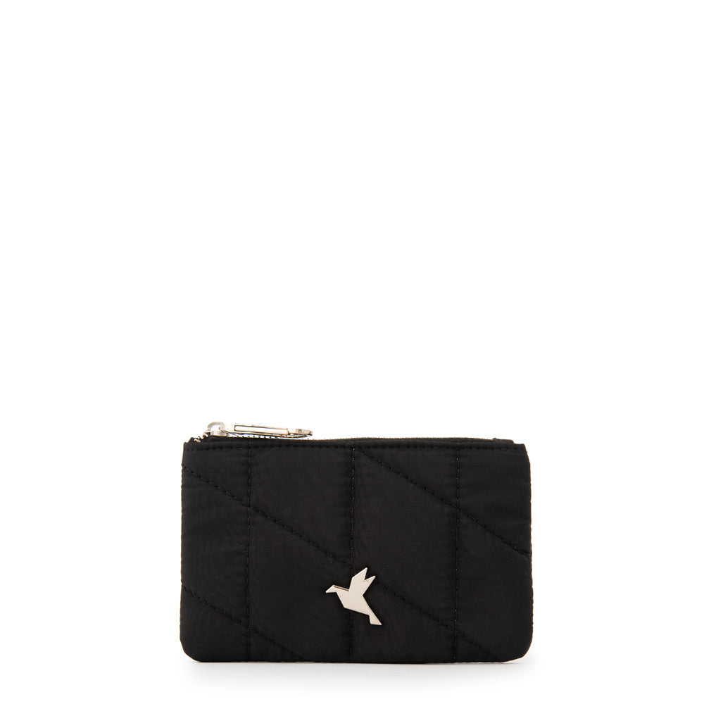 Monedero rectangular catalina pequeña negro