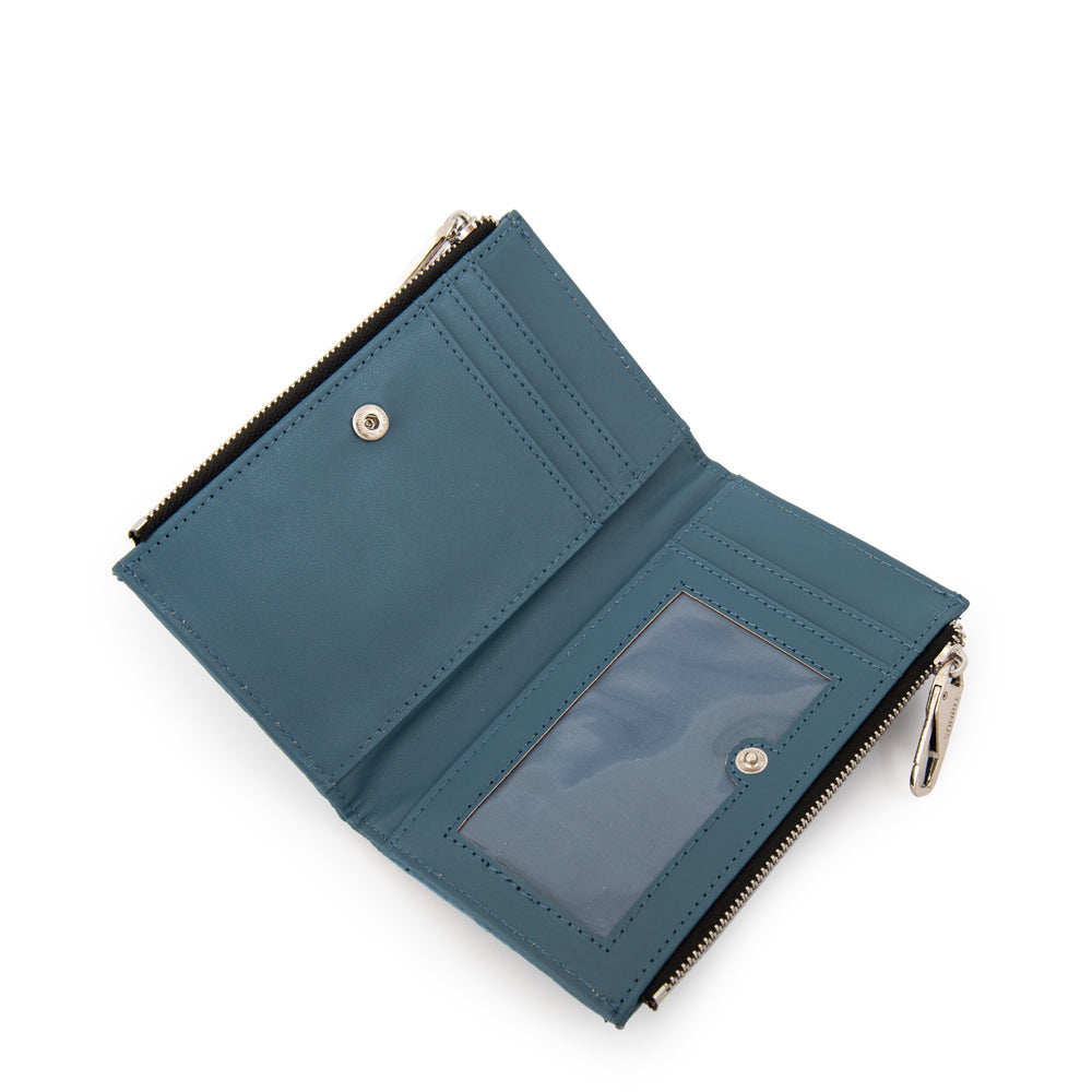 Billetera catalina mediana denim