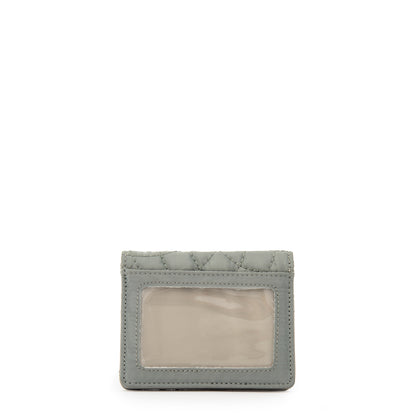 Tarjetero carlota pequeña verde oliva