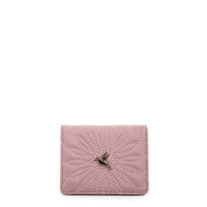 Tarjetero carlota pequeña rosa viejo