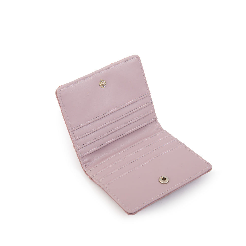 Tarjetero carlota pequeña rosa viejo